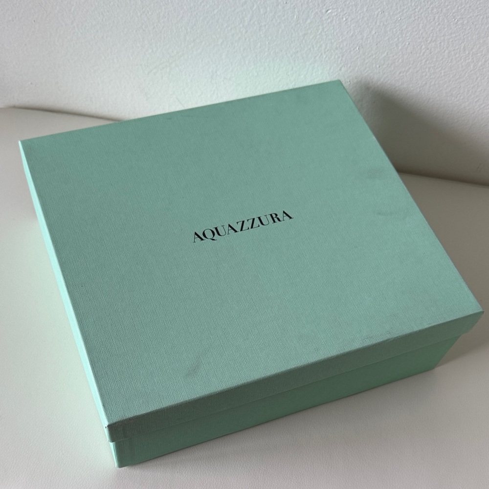 Aquazurra Shoe Box with Tissue Paper ONLY